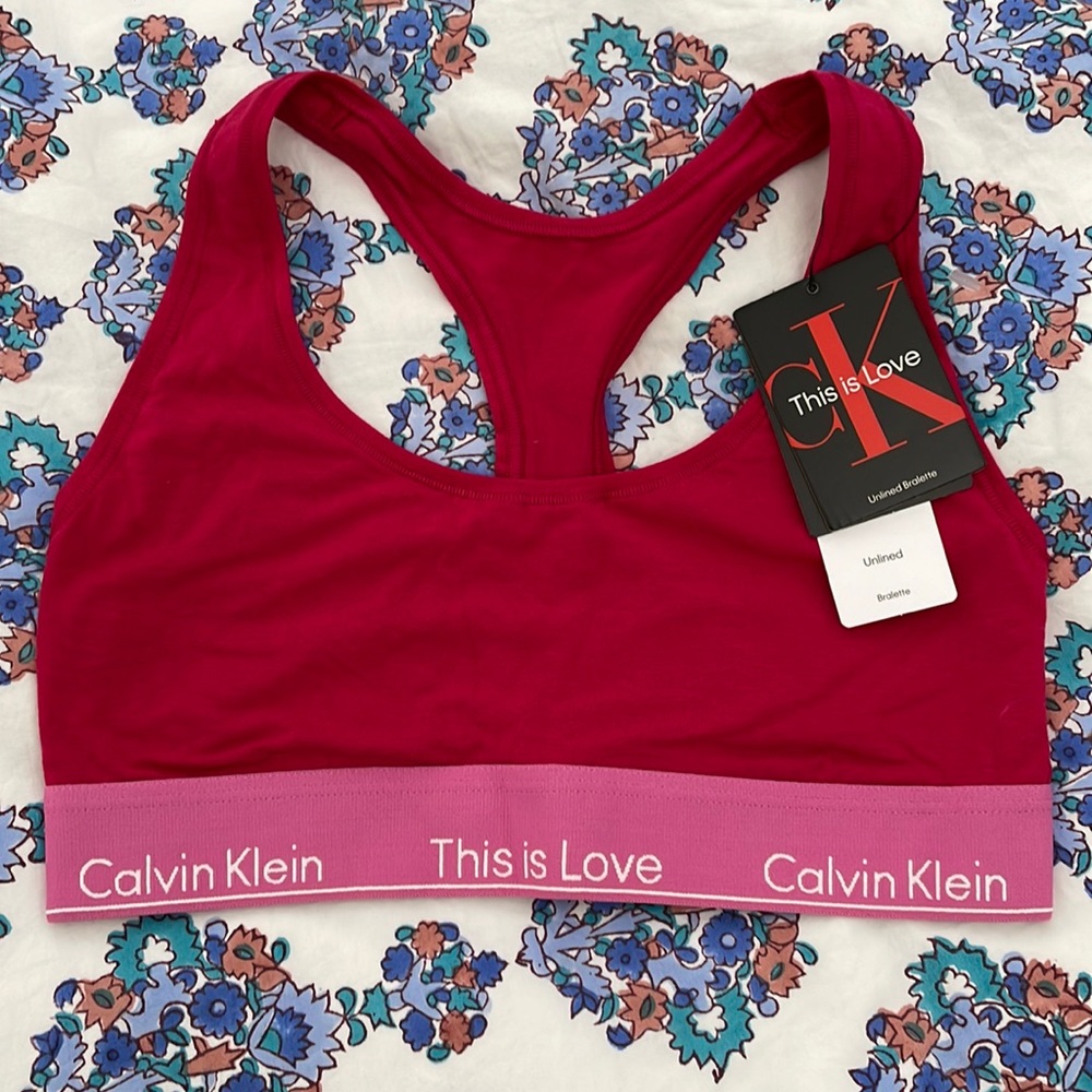 Unlined sports bra